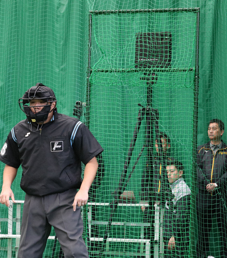 【画像・写真】甲子園「トラックマン」での球速表示に　城島球場長「より正確な数値を表示するため」