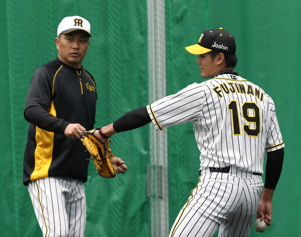 阪神 山本昌臨時コーチ 藤浪を指導 いいんじゃないですか 良い方向へ向かっている スポニチ Sponichi Annex 野球