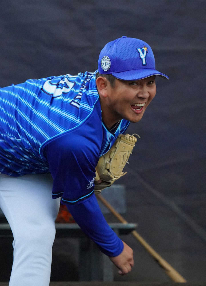 【画像・写真】DeNA山崎　原点回帰で44球「外角低め直球でファーストストライクを」