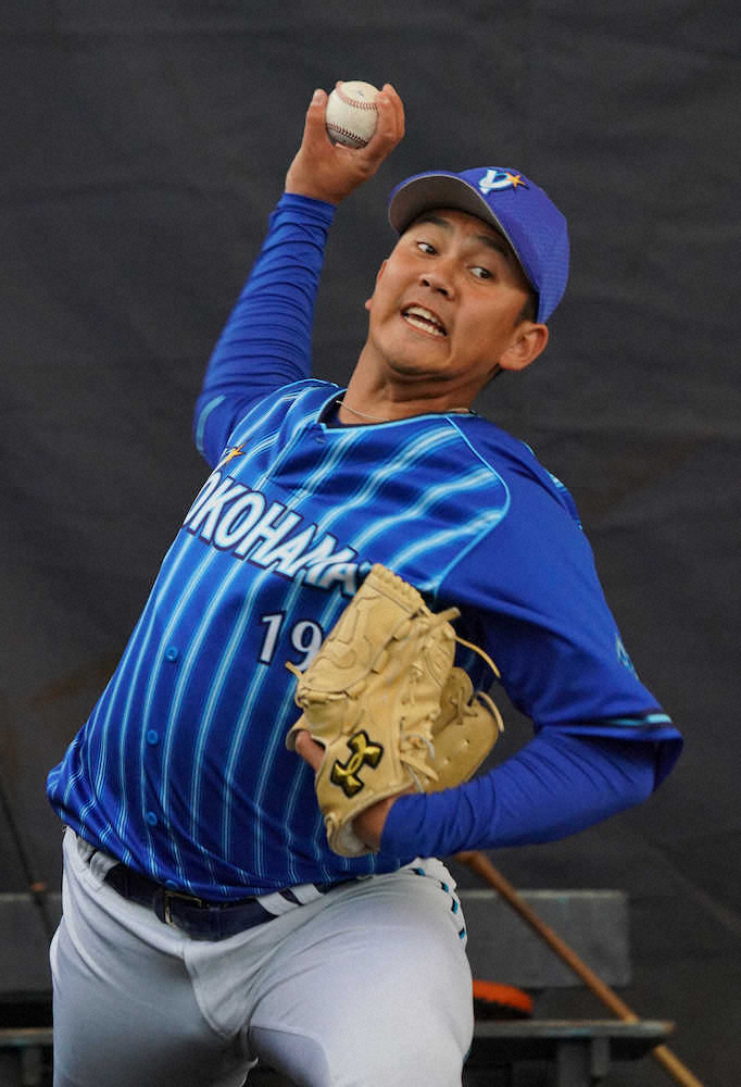 【画像・写真】DeNA山崎 「大魔神配球」磨く　直球とツーシーム　半々から7対3へ