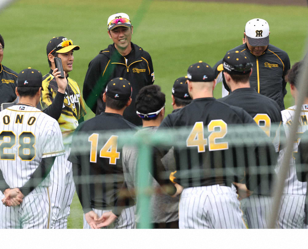 【画像・写真】阪神・中田「時期的には早いですけど…」11日に初シート登板へ
