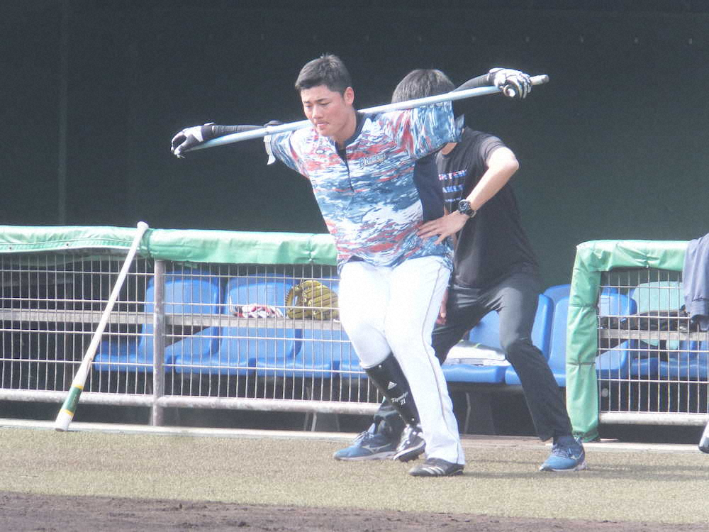 【画像・写真】日本ハム・清宮　野村氏とは中学時代に初対面「プロでいい成績を残してもう一回会いたかった」