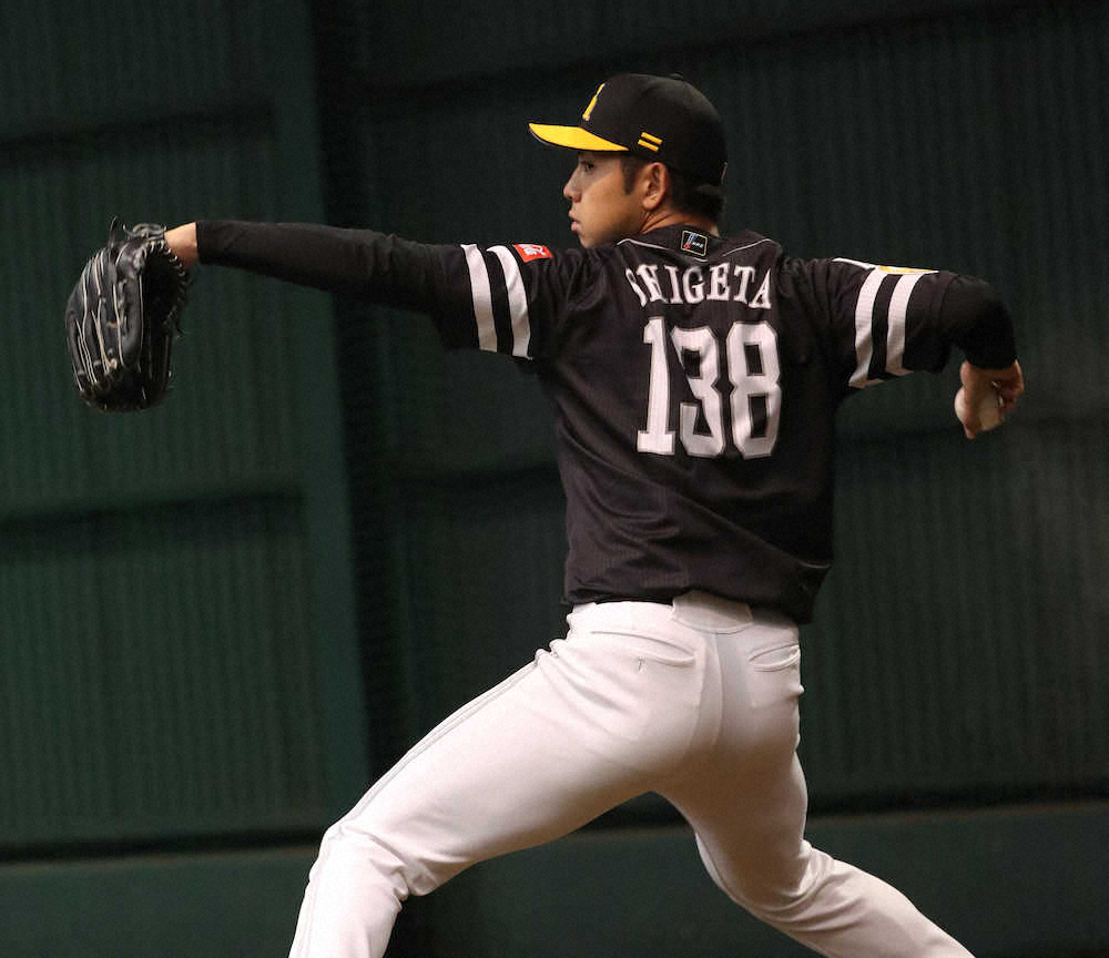 【画像・写真】ソフトB育成・重田、千賀から刺激受けアピール投「お前なんか野球やめてしまえ！というボール」