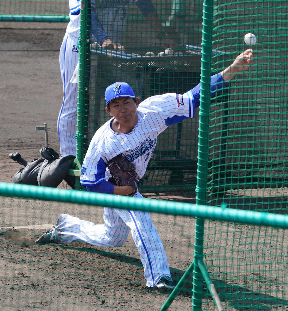 【画像・写真】DeNA・今永　打撃投手で初登板　“生命線”外角直球に手ごたえ「角度が良かった」
