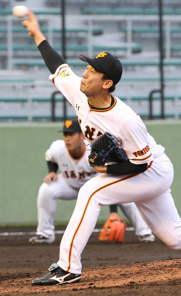 【画像・写真】巨人・畠　3回6Ｋ零封で開幕ローテ前進「やるからには先発で」