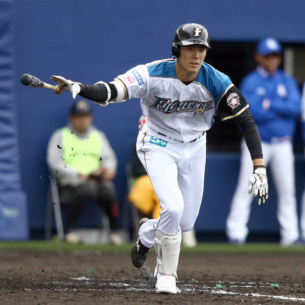 【画像・写真】日本ハムドラ7片岡　初の1軍で途中出場2点打&盗塁　栗山監督「楽しみな部分はある」