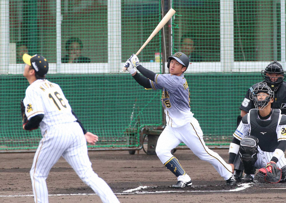 【画像・写真】脱力の阪神・近本　7安打全て右方向も最後の1本は反省「ちょっと差し込まれた」