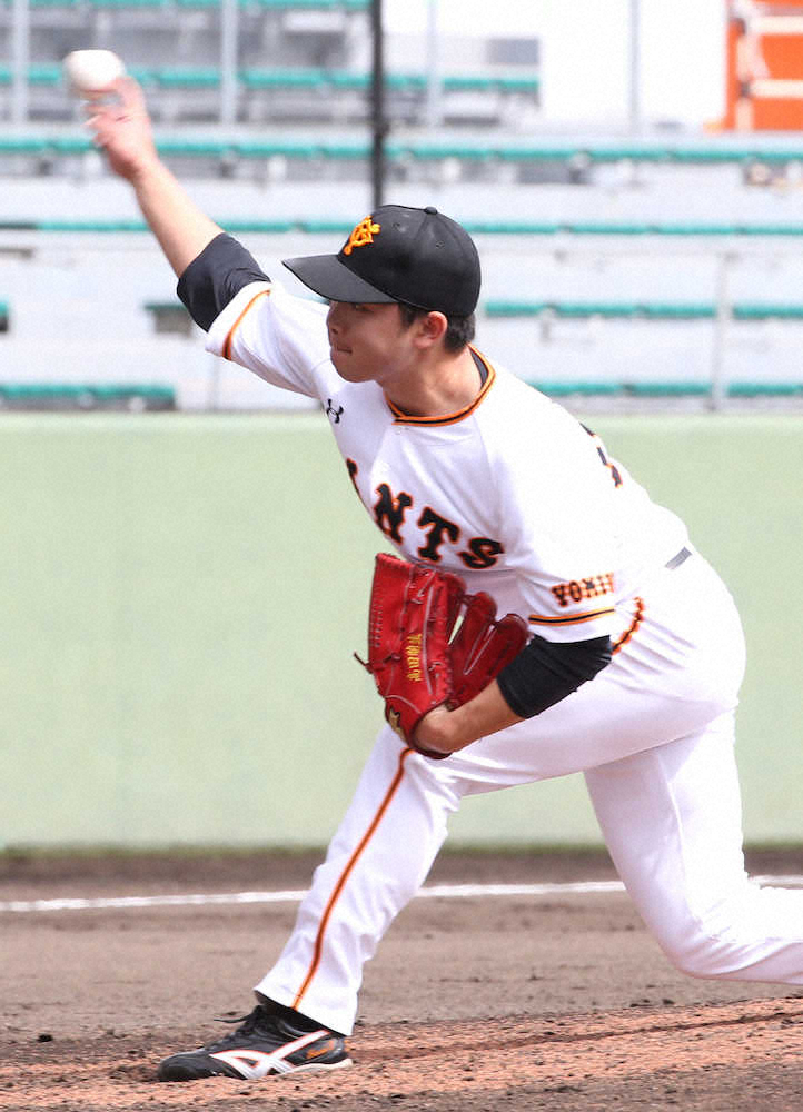 【画像・写真】巨人・高田　力投2回4K無失点　好投戸郷を意識「躍動感や迫力を出せればと」
