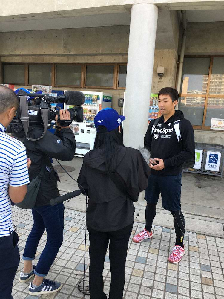 【画像・写真】中日・吉見　復活ローテへ休日返上トレ　新フォーム確認