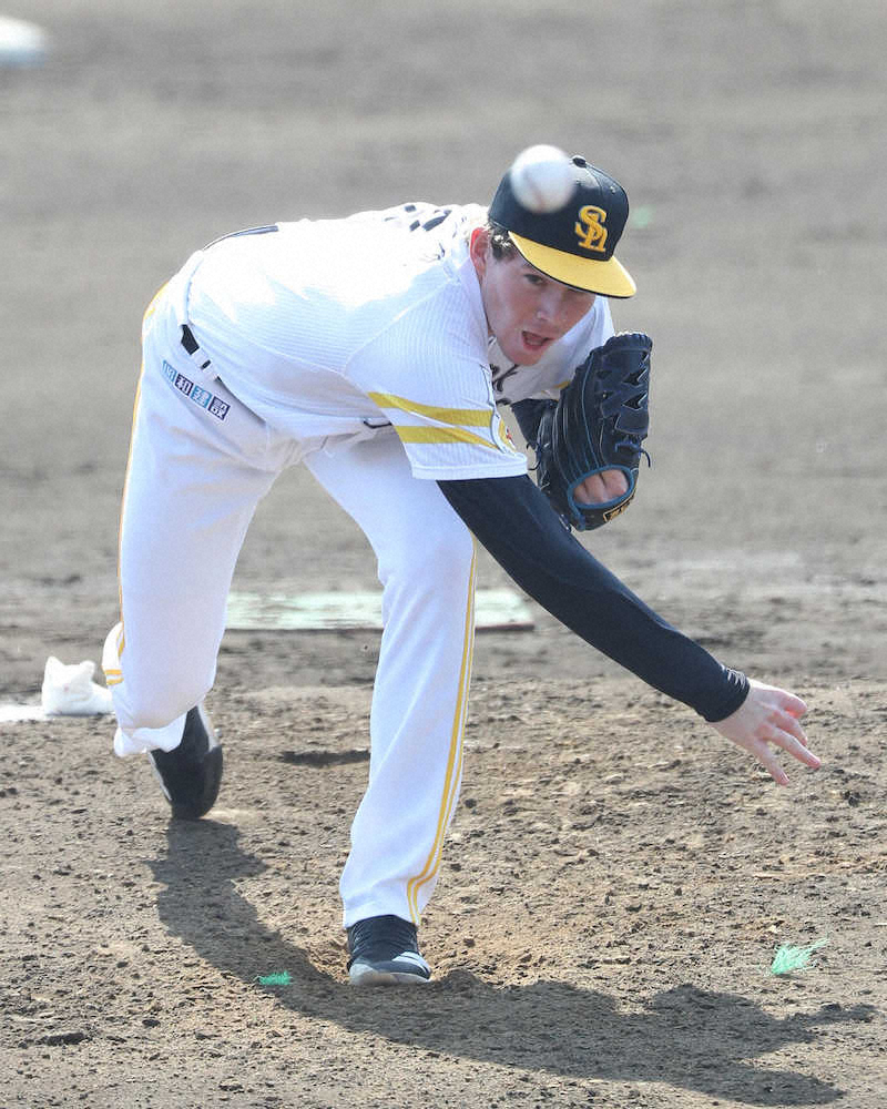 【画像・写真】ソフトバンク・スチュワート　バレ&松田宣抑えて2回零封3K!最速153キロ