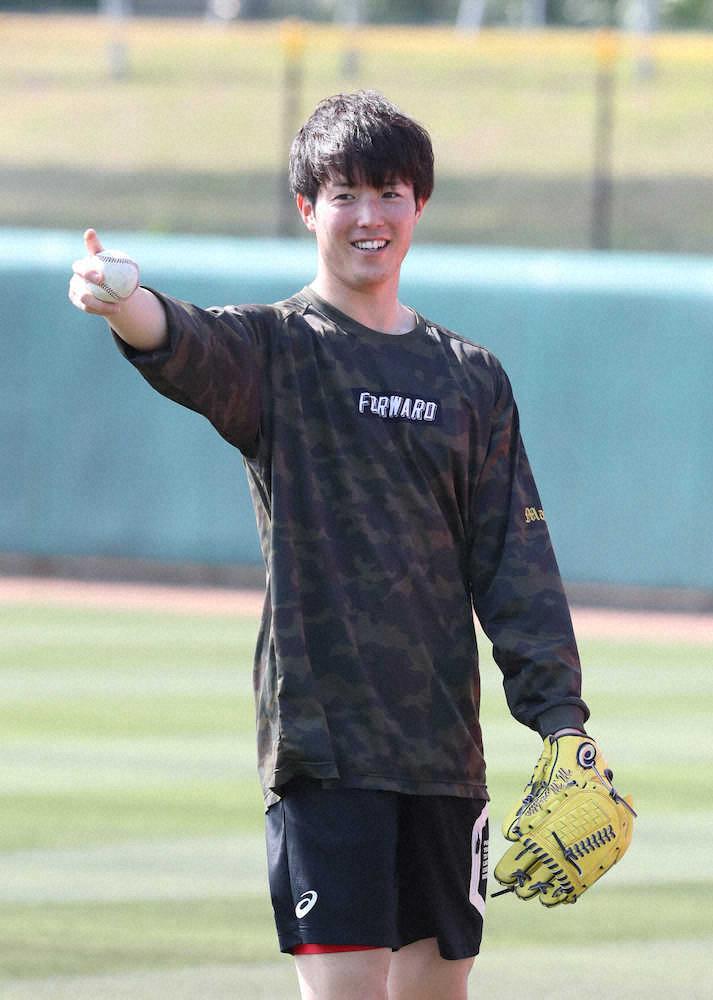 【画像・写真】広島ドラ1・森下、休日返上で「結果残す」22日VSヤクルトで先発！3回を予定