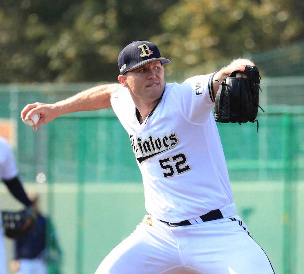 【画像・写真】オリックス・ヒギンス「勝利の方程式」入りへ吉田正＆ジョーン斬り！1回無安打無失点