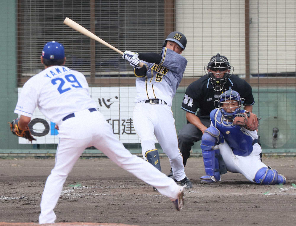 【画像・写真】阪神・近本　オープン戦1号ソロ
