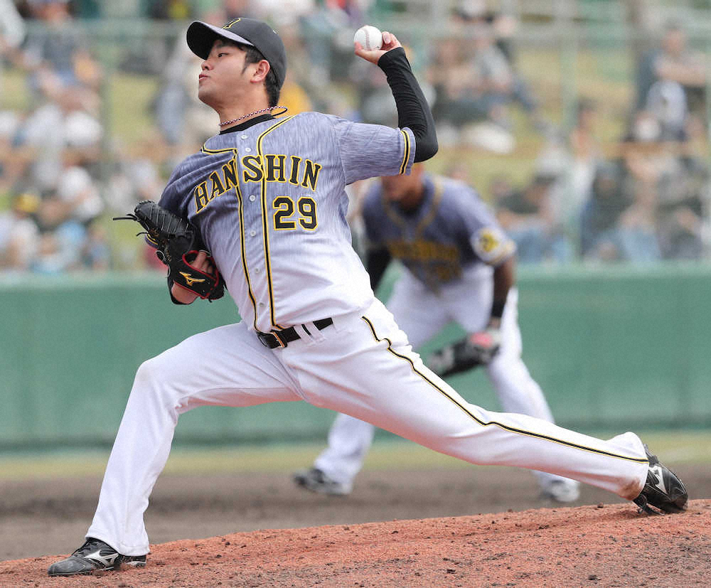 【画像・写真】阪神・高橋　順調3回1失点　カーブに手応え「まだまだ良くなるかなと思う」