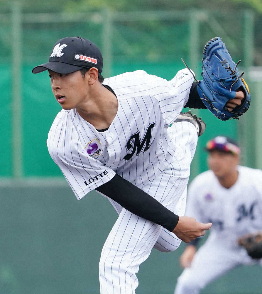 【画像・写真】目指せ“種市超え”ロッテ2年目古谷　試行錯誤の日々