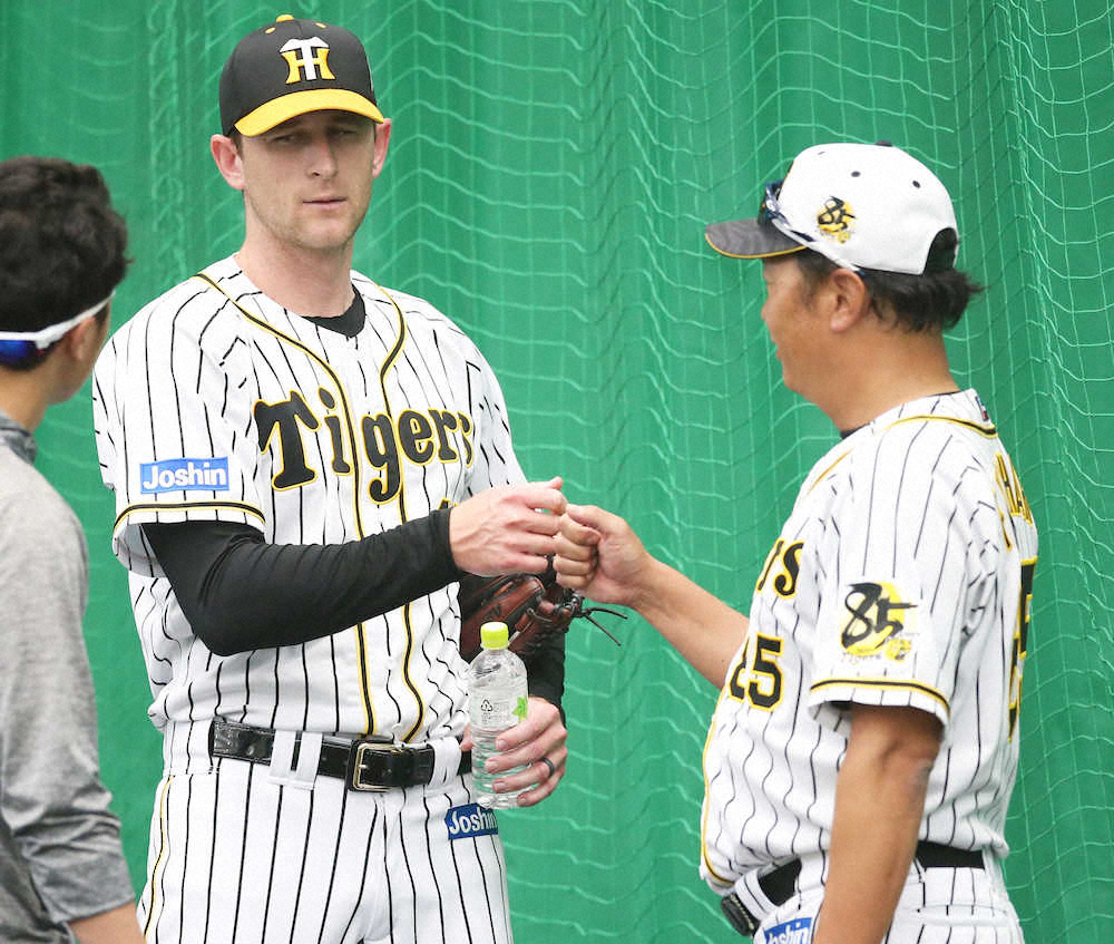 【画像・写真】阪神・ガンケル　開幕2カード目初戦先発も！開幕ローテ入りに当確ランプ、日本の食生活にも順応