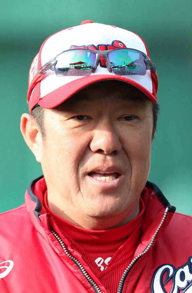 【画像・写真】広島佐々岡監督　春季キャンプ総括「充実したいいキャンプ」　MVPは…