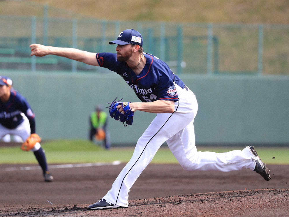 【画像・写真】西武開幕投手・ニール　対外試合初先発で4回2失点