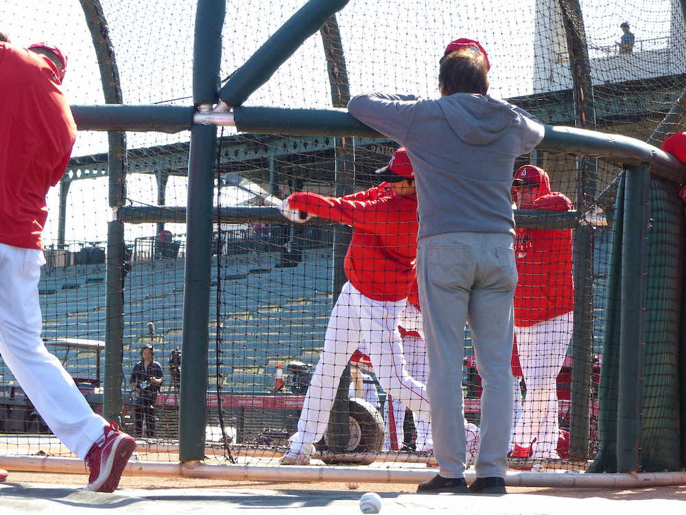 【画像・写真】大谷、全打席ノーステップ打法も　2打数2三振1四球　