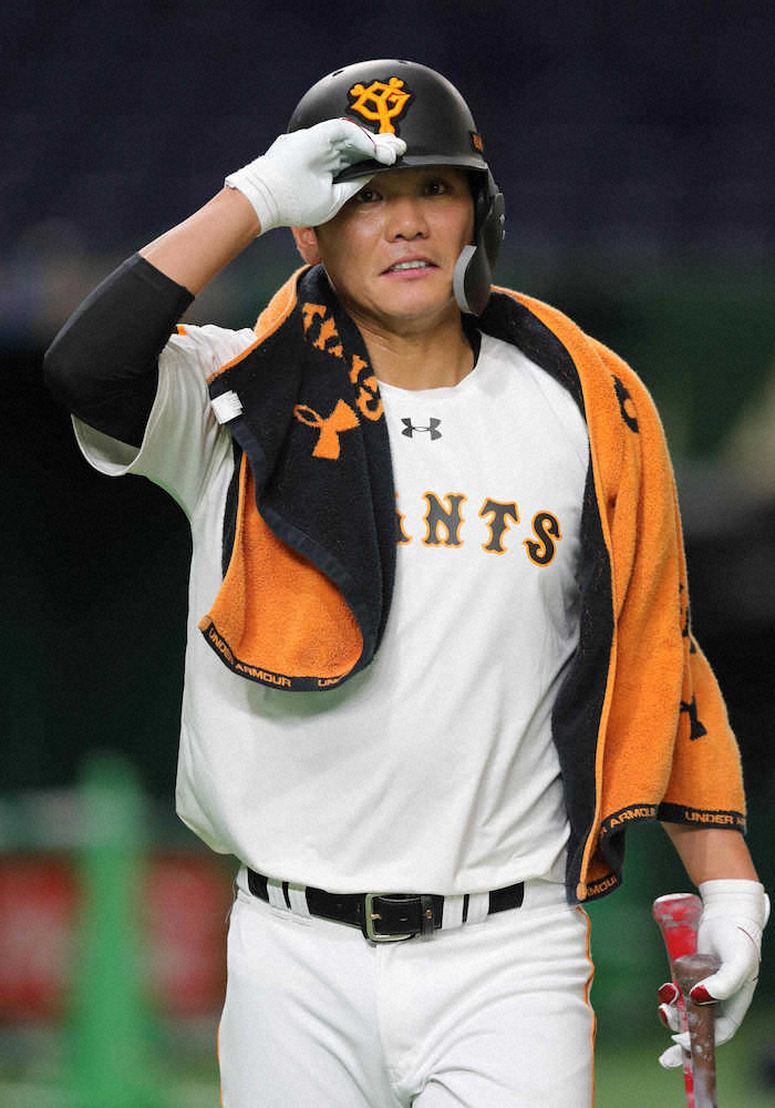 【画像・写真】ウオーミングアップを終えた坂本（撮影・木村　揚輔）