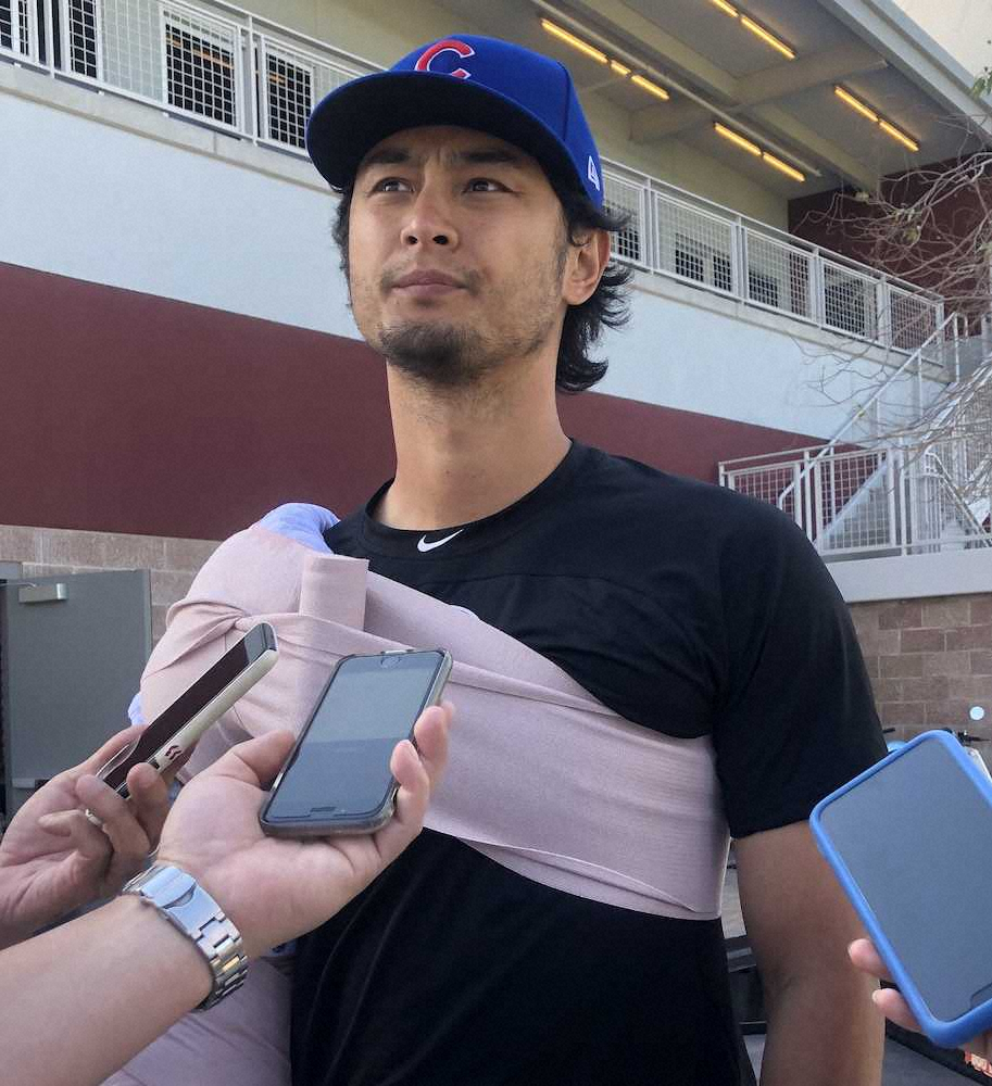 【画像・写真】ダルビッシュ　最速158キロ　充実のオープン戦初先発「今は自分の技術に自信がある」　2回2安打1失点