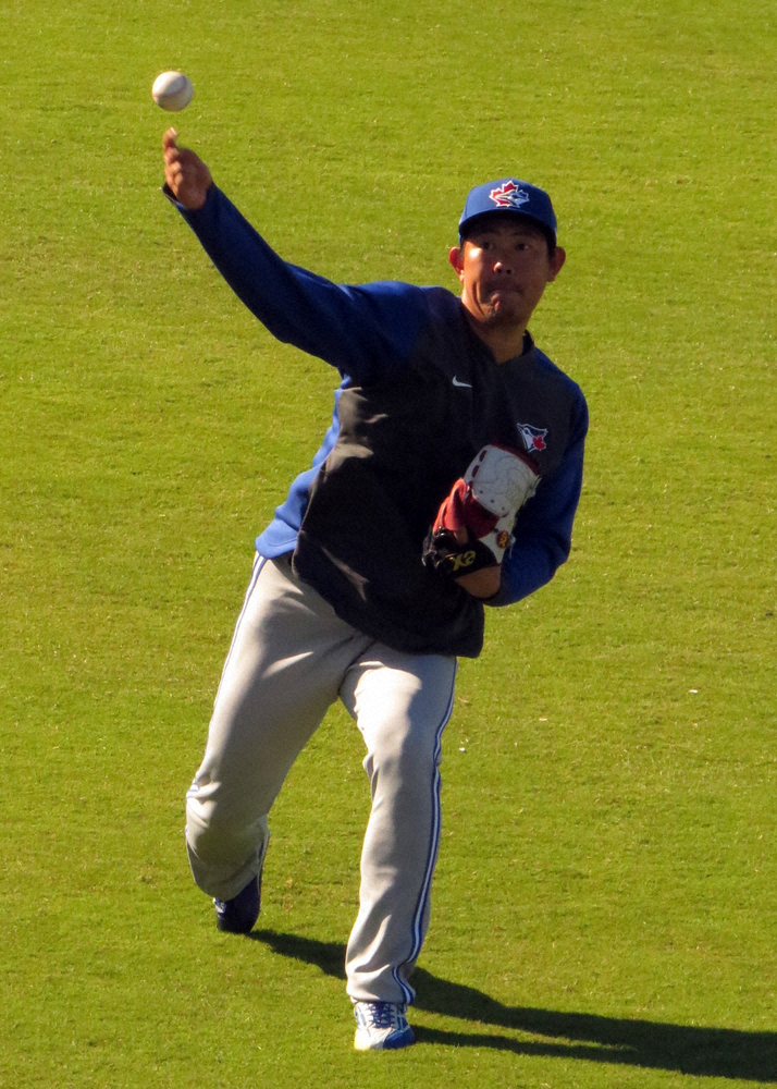 【画像・写真】ブルージェイズ山口　3回2安打1失点と好投　制球に手応え「一番の収穫」