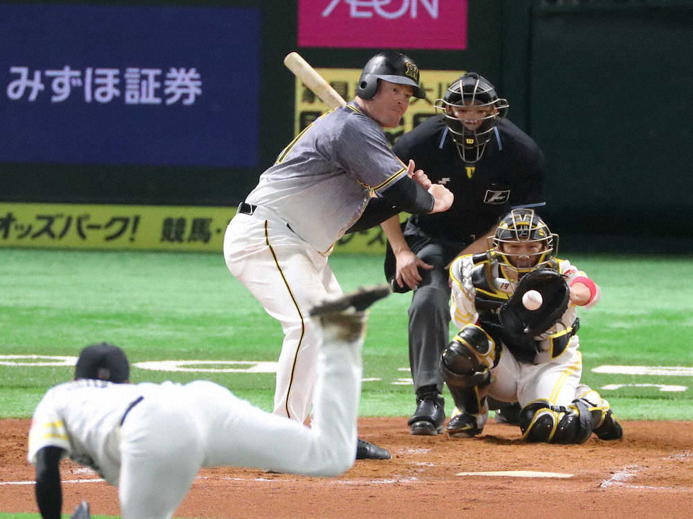 【画像・写真】【内田雅也の追球】「見逃し」ではなく「見極め」――見送りストライク目立つ阪神・ボーア