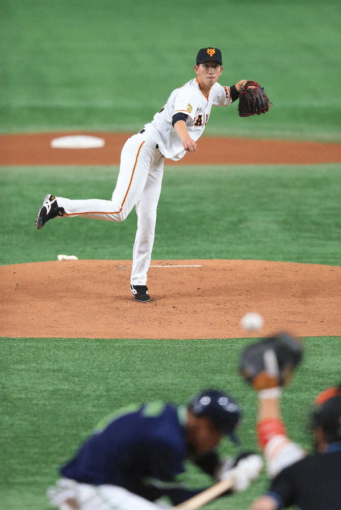 【画像・写真】巨人・戸郷　開幕ローテほぼ確実！！5回6Kで11イニング連続無失点　桑田以来の快挙へ