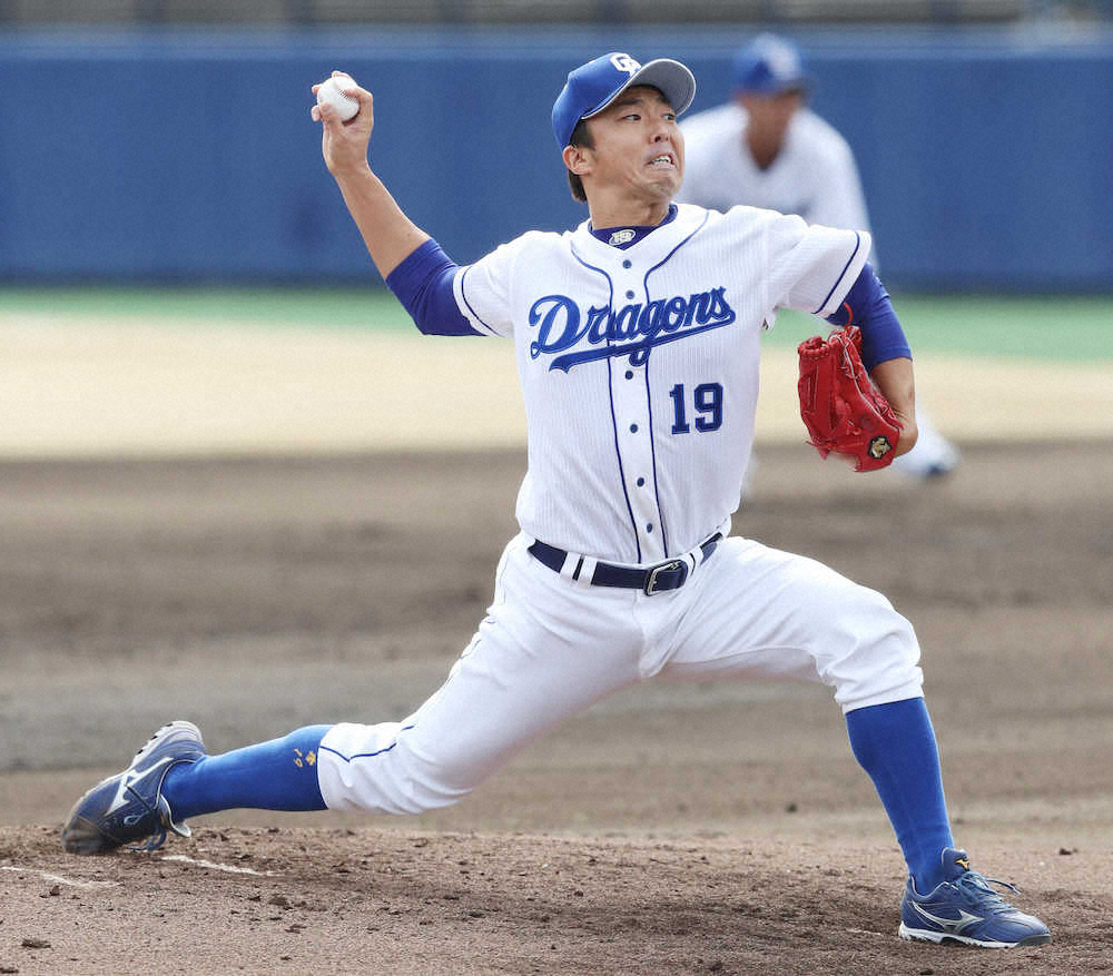 【画像・写真】中日・吉見　4回2失点！開幕ローテ「がむしゃらに奪いにいく」