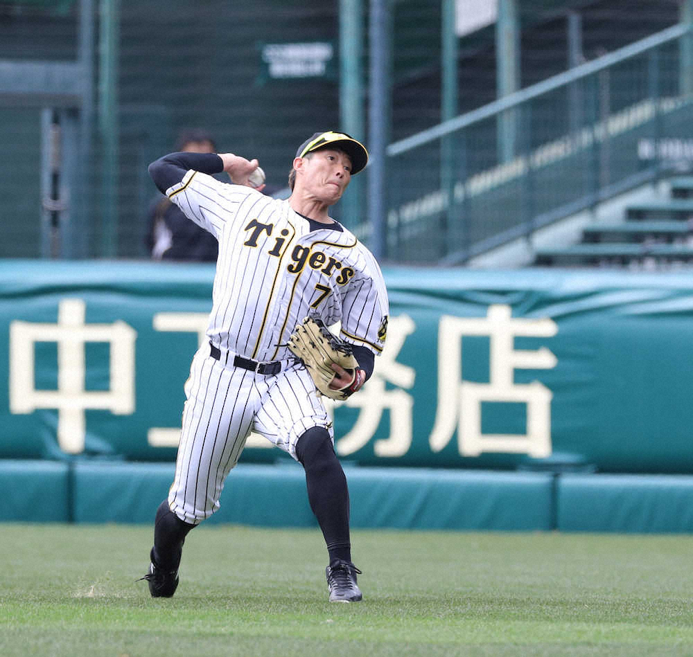 【画像・写真】阪神・糸井　これぞ超人流イメトレ!無観客も「ヤジられているイメージで」試合出場