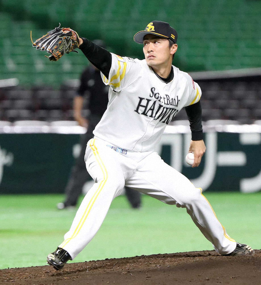 【画像・写真】ソフトB・和田、4回3安打1失点の好投