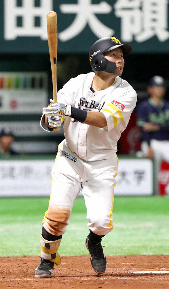 【画像・写真】ソフトバンク、14安打8得点で快勝　ヤクルトはOP戦4連勝でストップ