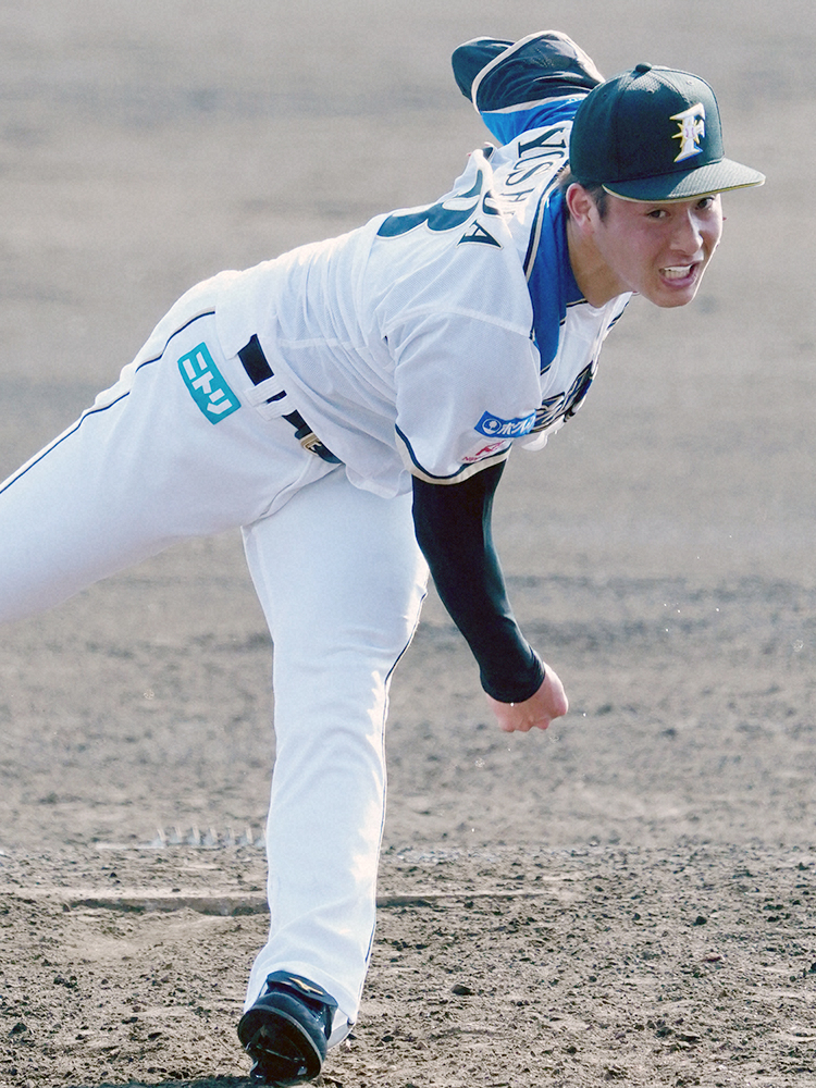 【画像・写真】日本ハム・輝星、開幕1軍入り懸けプロ入り後初の甲子園登板