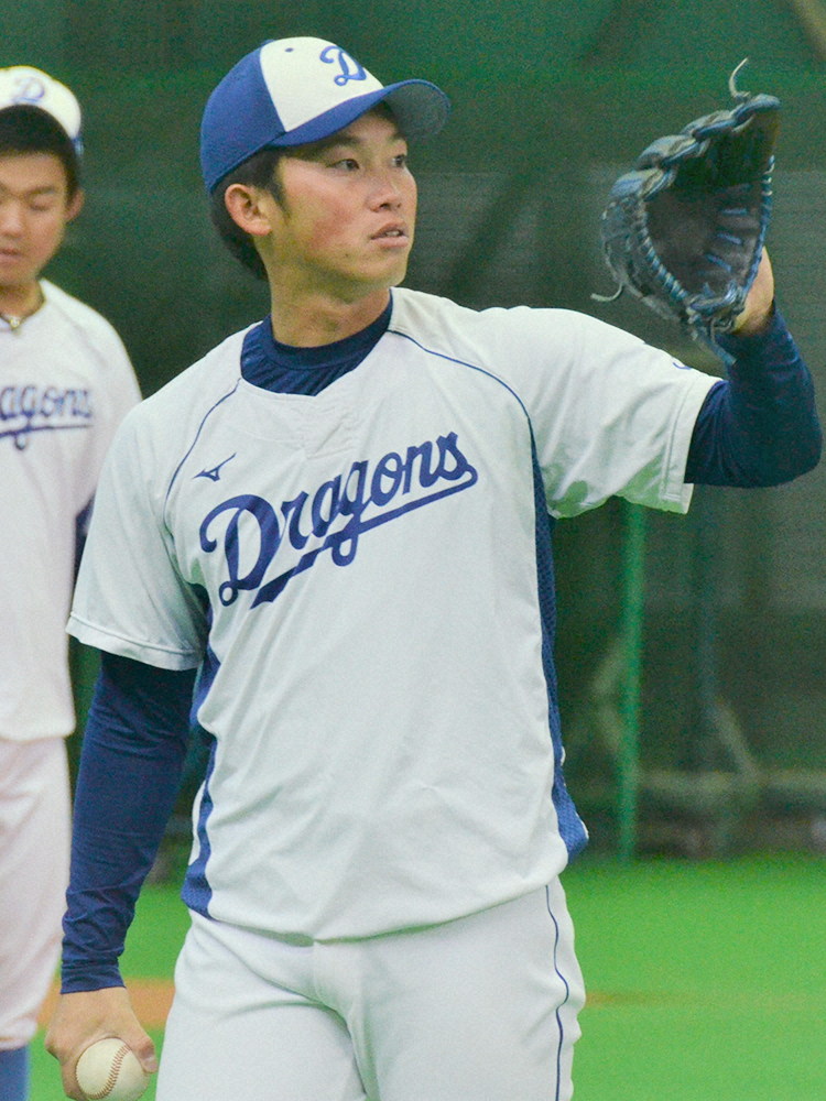 【画像・写真】中日ドラ3・岡野、開幕ローテ入り浮上!8日楽天戦、無欲で“勝負”