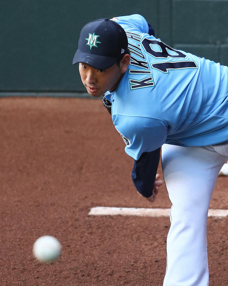 【画像・写真】雄星　3回無安打無失点5K　圧巻内容に「すごく収穫の多い試合」