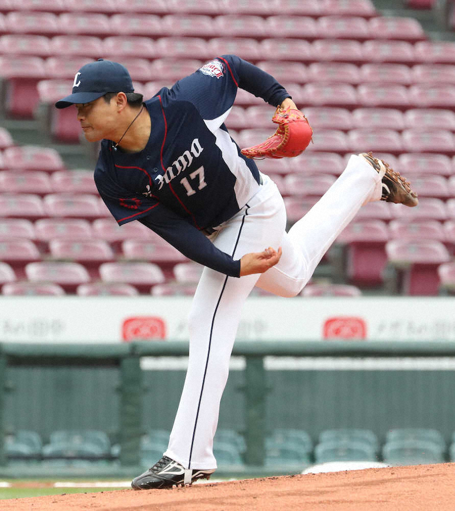 【画像・写真】西武・松本「サイクル4連打」浴び4失点　12イニング連続無失点から一転…