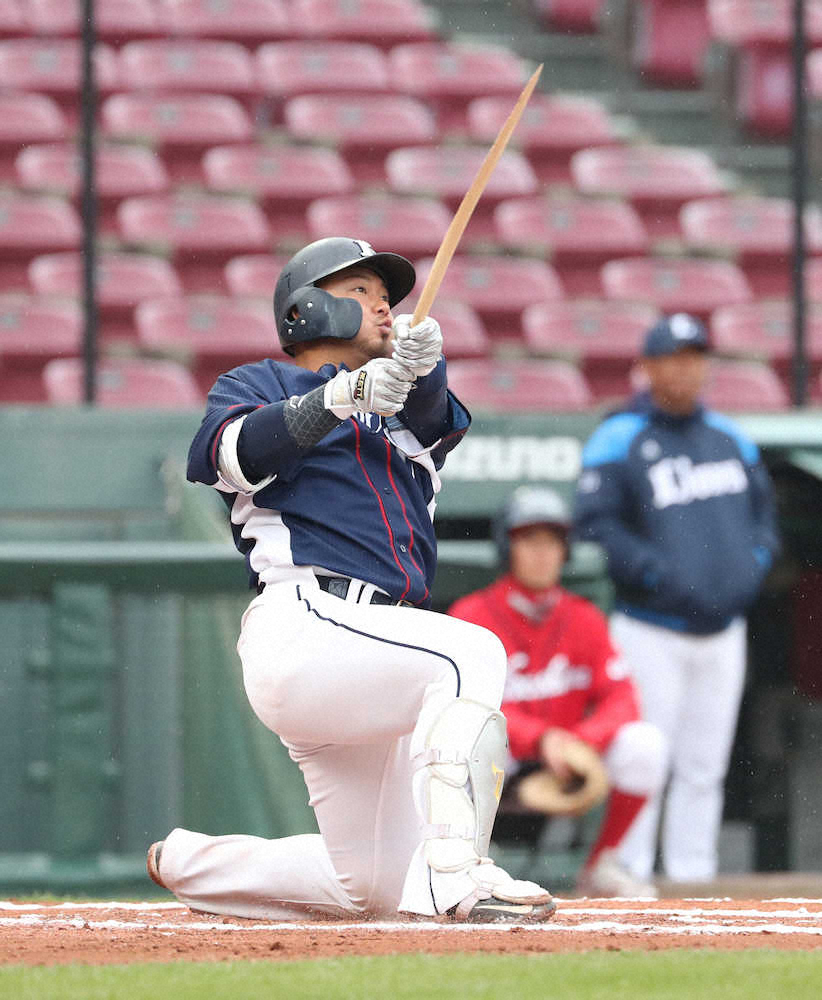 【画像・写真】西武・森　伝説の走塁再び！一塁から単打で生還、33年前の“当事者”辻監督「凄い走り」