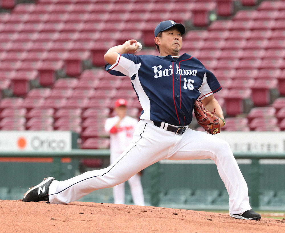 【画像・写真】西武・松坂「いい面と悪い面が出た」3回2失点　開幕ローテへ15日最終テスト