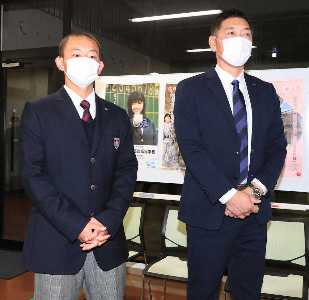 【画像・写真】センバツ中止に関東王者の健大高崎・戸丸主将、ショック押し隠し「前を向かないと」