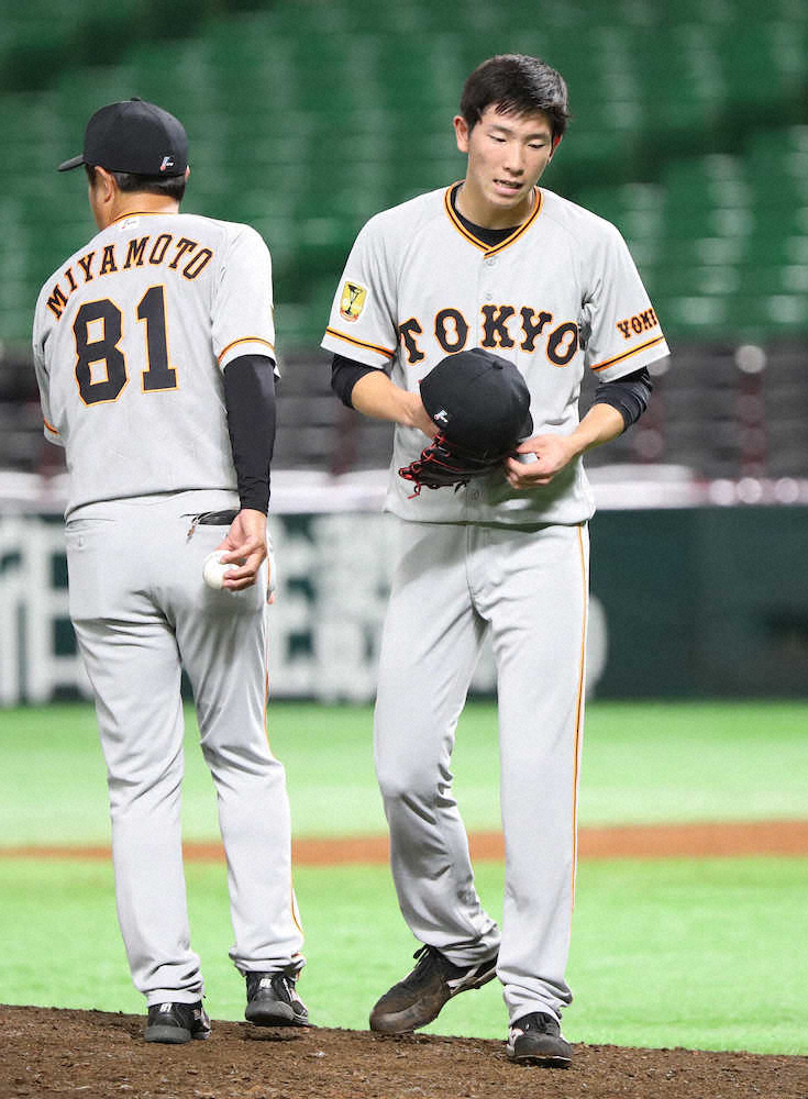 【画像・写真】巨人・戸郷　大炎上初回5失点　11イニング連続無失点中まさか…「悪いもの一気に出た」