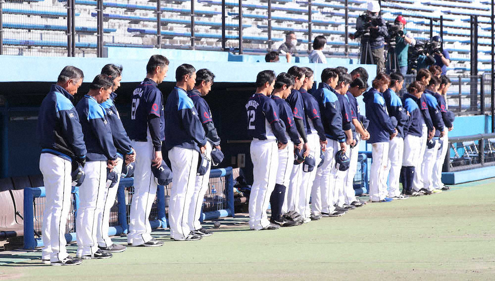 【画像・写真】東日本大震災から9年…12球団の選手らが黙とう