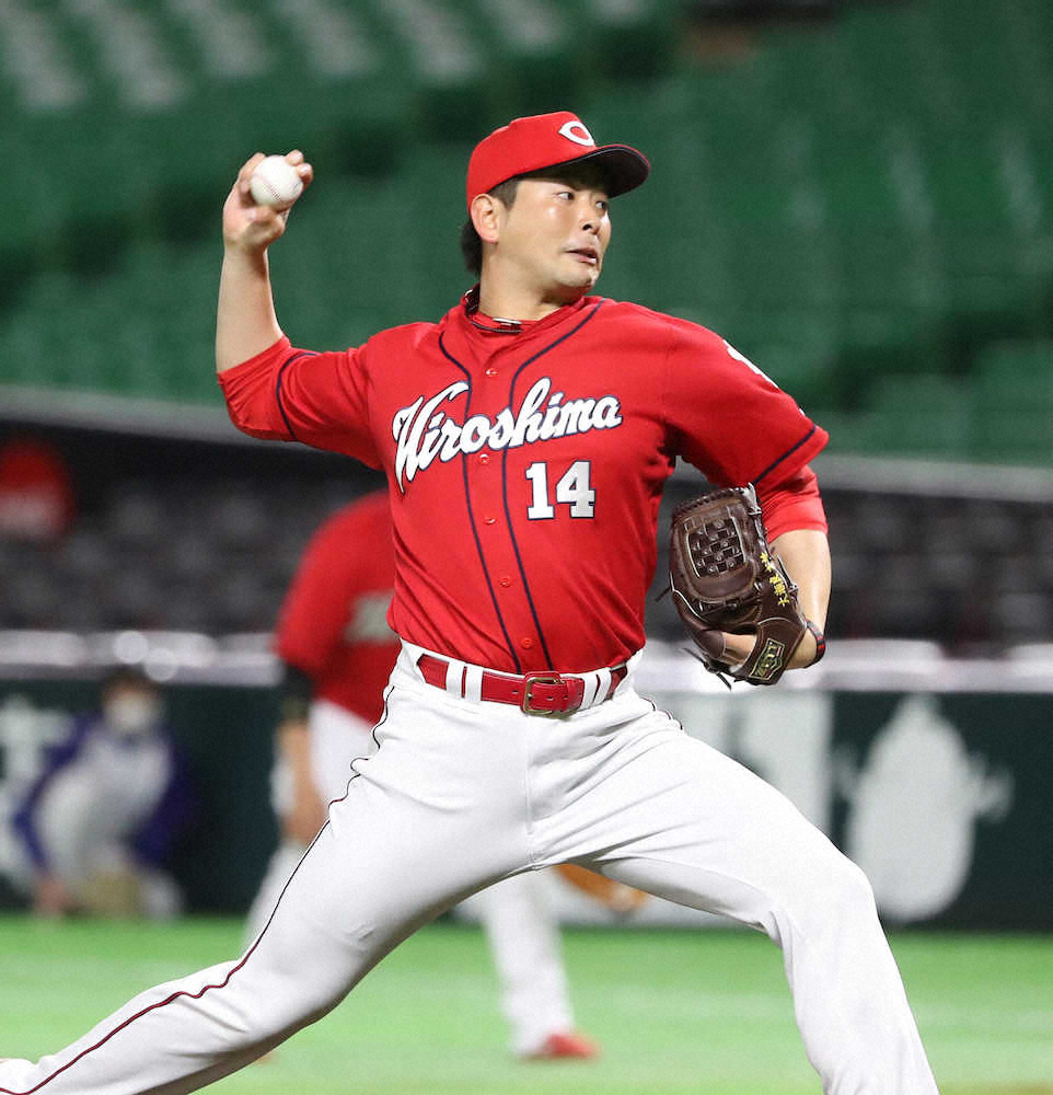 【画像・写真】広島・大瀬良　5回4失点も開幕延期で「新しく試したいものを交えた」