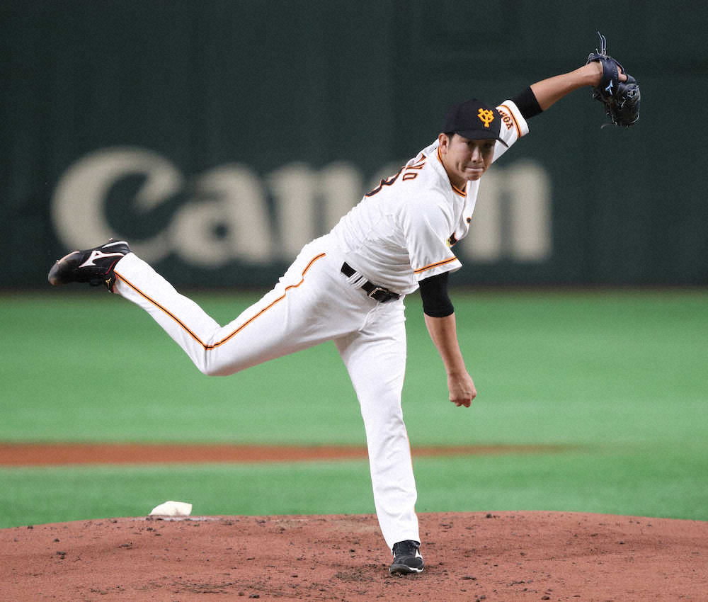【画像・写真】巨人・菅野　完璧3回1安打無失点！開幕延期も「いつ開幕してもいける」
