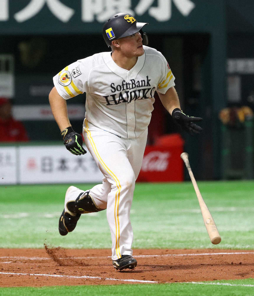 【画像・写真】ソフトB・リチャード　タイムリー2本！「“おまえは三振か長打でいい”と言われて割り切れた」