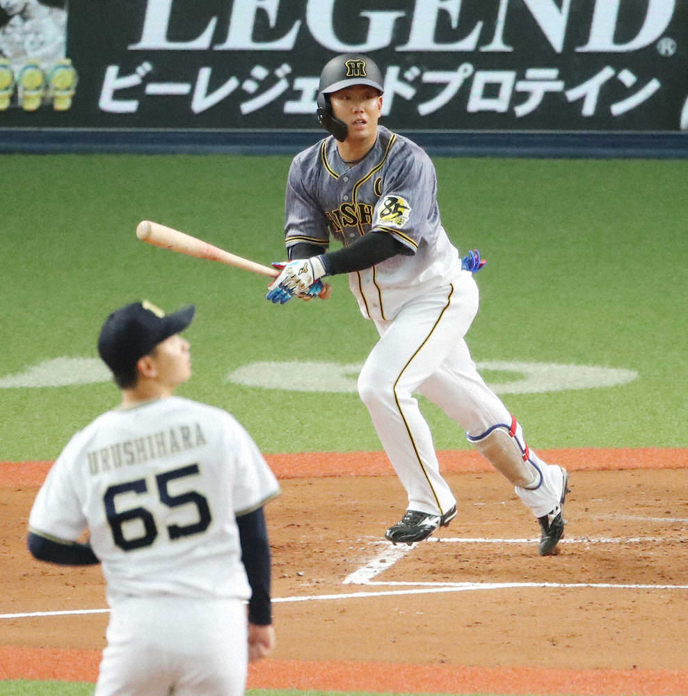 【画像・写真】阪神・糸原　2試合連続の先制タイムリー