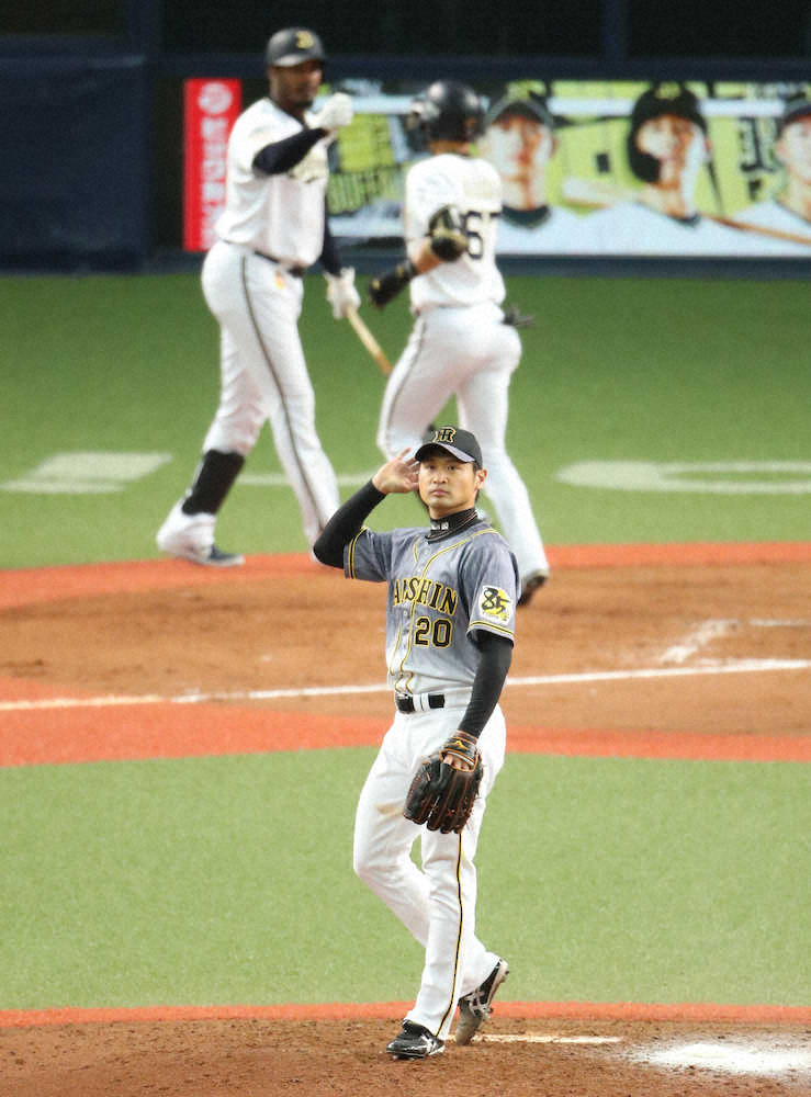 【画像・写真】阪神先発・中田　2発浴びるなど5回4安打3失点、アピールならず