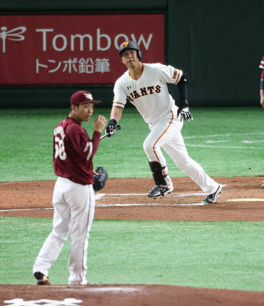 【画像・写真】巨人・中島　正一塁手へ打撃改造　左足上げずにOP戦トップタイ4号