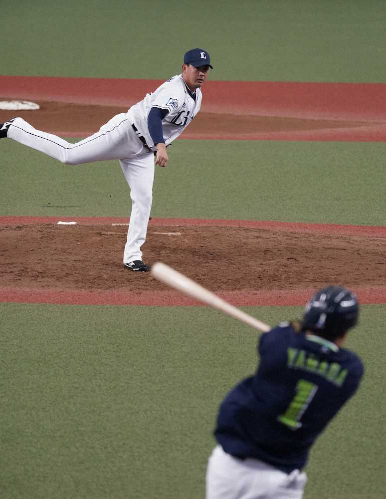 【画像・写真】松坂、ヤクルト戦で3回零封！西武復帰後初の本拠マウンド　山田＆村上をK斬り
