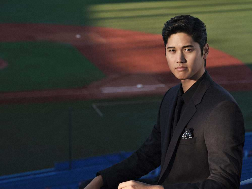 【画像・写真】大谷が「ヒューゴ　ボス」ブランドアンバサダー就任、野球界では初