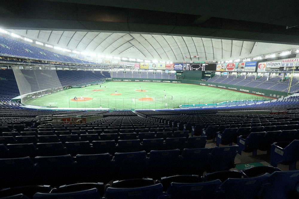 【画像・写真】巨人、新たに4試合の日程発表　東京Dでの練習試合